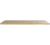 Maisons du Monde Tablero de mesa profesional rectangular de acacia, 4 personas, L. 120