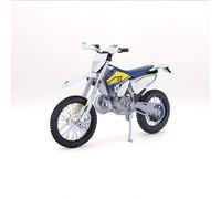 Maisto 1/12 Moto Special Edition - Husqvarna FE 501 - Bleue et Blanche