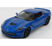 MAISTO 1/18 CHEVCHEVROLET CORVETTE COUPÉ STINGRAY 2014 AZUL MODELO ESTÁTICO D...