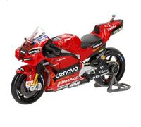 Maisto 1/18 Ducati Desmosedici GP22, MotoGP, Pecco Bagnaia, Licencia Oficial, Lenovo Team, 1:18, Cuerpo de Metal, Miniaturas Moto GP, Maquetas Motos, Miniatura Juguete, Coleccionable (78003)