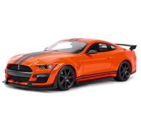 Maisto 1:18 Edición Especial 2020 Mustang Shelby GT500 Naranja Diecast Modelo Coche