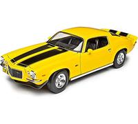 Maisto - 1/18 Scale Model Compatible with Chevrolet Camaro 1971 (Yellow)