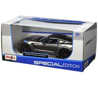 Maisto 1:24 - Edición Especial - 2017 Chevrolet Corvette Grand Sport Gris