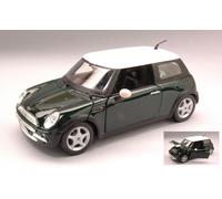 MAISTO 1/24 NUEVO MINI COOPER 2002 VERDE MODELISMO MODELO ESTÁTICO DIECAST