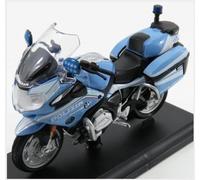 MAISTO 15953 BMW - R1200RT POLICÍA DE TRÁFICO 2005 - AZUL CLARO BLANCO - 1/18