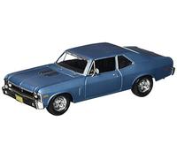 Maisto 1970 Chevrolet Nova SS Coupe Hard Top 1/24 Scale Diecast Model Car Blue