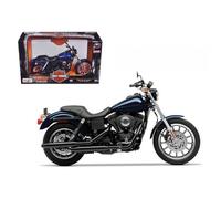 Maisto 2004 Harley Davidson Dyna Super Glide Sport Bike 1/12 Motocicleta Azul
