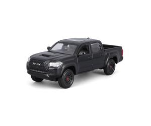 Maisto 2023 Toyota Tacoma TRD Pro camioneta camioneta Negra metálica con Techo corredizo edición Especial Serie 1/27 Modelo Fundido a Troquel