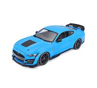 Maisto-31452B Mustang Shelby GT500 del 2020 en Color Azul y Escala 1/18 (31452B)