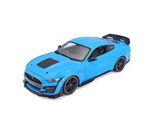 Maisto-31452B Mustang Shelby GT500 del 2020 en Color Azul y Escala 1/18 (31452B)