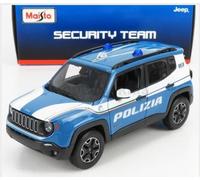 MAISTO 31520-POL JEEP - RENEGADE POLICÍA 2017 - AZUL CLARO BLANCO - 1/24