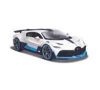 Maisto 31526W Coche a Escala Bugatti Divo (Blanco, 1:24) Spielzeuguto Miniatura