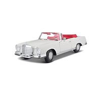 Mercedes 280 Se Cabrio (W111) 1966 Crema Coche a Escala 1:18 Maisto