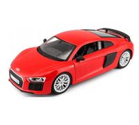 Audi R8 V10 Plus 2015 Gris Metálico Coche a Escala 1:24 Maisto