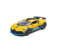 Maisto Bugatti Divo: Modelo de Coche a Escala 1:24, Puertas móviles, Amarillo (531526Y)