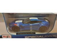 Maisto Chevrolet Corvette Grand Sport Azul 2017 1/24 31516