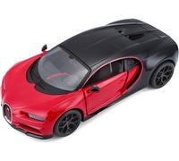 Maisto Coche a Escala Bugatti 31524 Chiron Sport Negro Rojo 1:24 Colección