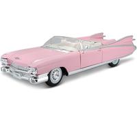 Cadillac Eldorado Biarritz Convertible 1959 Rosa Coche a Escala 1:18 Maisto