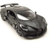Bugatti Divo 2018 Mate Negro Coche a Escala 1:24 Maisto