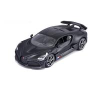 Maisto Coche De Modelo Bugatti 31526M Divo Mate Negro Escala 1:24 Modelo
