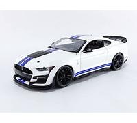 Maisto Coche en Miniatura de colección, 31452 W, Blanco y Azul (31452W)