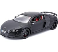 Audi R8 Gt Mate Negro Coche a Escala 1:18 Maisto
