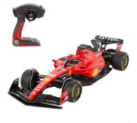 Maisto Coche teledirigido Ferrari SF-23 Charles Leclerc, Escala 1:10, Réplica Oficial F1 Temporada 2023, Mando 2.4 GHz, Batería USB, 6 Direcciones, Ruedas móviles, Alta fidelidad en Detalles (78407)
