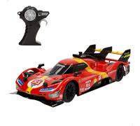 Maisto coche teledirigido ferrari 499p lmh (2023 24h le mans champion) con luz 1:16