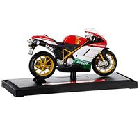 Maisto Ducati 1098S - Modelo de Motocicleta Coleccionable a Escala 1:18, réplica increíblemente Detallada, Color Rojo