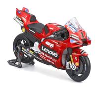Maisto - Ducati Lenovo Team 2024 Bagnaia #1, Escala 1:18, Moto Diecast de Colección con Detalles Realistas, Licencia Oficial Ducati, Réplica MotoGP Francesco Bagnaia, Edad Recomendada 3+ Años
