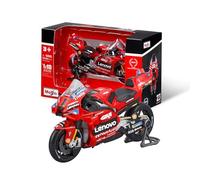Maisto - Ducati Lenovo Team 2024 Bagnaia #1, Escala 1:18, Moto Diecast de Colección con Detalles Realistas, Licencia Oficial Ducati, Réplica MotoGP Francesco Bagnaia, Edad Recomendada 3+ Años
