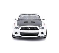 Maisto, Color, Ford Mustang Street Racer Blanco (31506W)