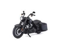 Maisto Harley-Davidson Road King Special: Modelo de Moto 1:12, Horquilla dirigible, Caballete Lateral móvil, 20 cm, Negro (532336)