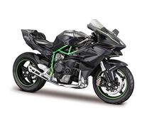 Maisto Kawasaki Ninja H2R - Kit de modelo de moto Build-it-Yourself Die Cast - Escala 1:12, varios diseños y colores