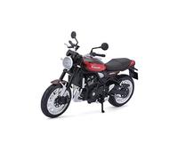 Maisto Kawasaki Z900RS - Modelo de moto a escala 1:12, con suspensión y soporte lateral plegable, 17 cm, color marrón y naranja (5-18990)
