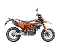 Maisto KTM 690 SMC R 1/12 Naranja y Azul - Motocicleta en Miniatura Metal Special Edition - Modelo de colección Realista - Reproducción Fiel con Detalles precisos - Gran tamaño
