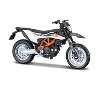 Maisto KTM 690 SMC R Supermoto Die-Cast Motorbike Model, 1:18 Escala