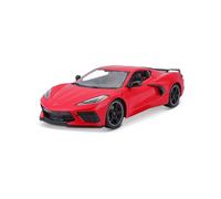 Chevrolet Corvette Stingray C8 2020 Rojo Modelo De Coche 1:18 Maisto