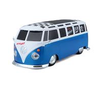 Maisto M81529 Tech R/C VW Volkswagon Van Samba Microbus-2.4GHZ-1:24 Vehículo de Control de Radio, múltiples
