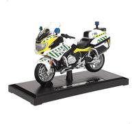 Maisto Maqueta Moto BMW R 1200, Juguete Miniatura Guardia Civil, Policía, Escala 1/16, Cuerpo de Metal, con Soporte, Motos, Maquetas, Vehículo en Miniatura, a Partir de 3 años (78063)