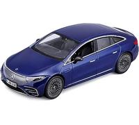 Maisto Mercedes EQS: modelo de coche a escala 1:27, puertas móviles, azul (52902BL)