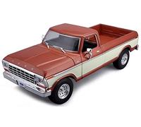 Maisto - Modelo a Escala 1/18 Compatible con Ford Replica Miniatura Modelo Clásico Vintage Coleccionable F150 Pick-up 1979 (marrón)
