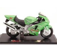 Maisto Modelo A Escala Compatible con Kawasaki Ninja ZX-12R Green 1:18 MI332G