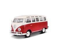 VW Bus T1 Samba Rojo / Coche a Escala Blanco 1:25 1:24 Maisto