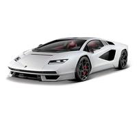 Maisto - Modelo de escala 1/18 compatible con Lamborghini Countach LPI 800-4 2021 Modelo de b scula de coche deportivo fundido a presi n (blanco)