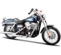 Maisto Modelo Moto Harley Davidson Fxdbi Dyna Street Bob 06 Escala 1:12