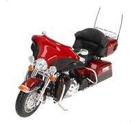 MAISTO - Moto Harley Davidson Electra Glide Ultra Limited 2013 o Road King Classic 2013 FLHRC, a escala 1:12, réplica oficial con diseño clásico y realista, acabados cromados y detallados, ideal para