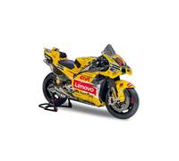 Motocicleta 1:18 Maisto 2024 DUCATI LENOVO MOTO GP (#23 BAGNAIA) - Escala 1:18 - Modelo de motocicleta coleccionable increíblemente detallado de réplica fundida a presión