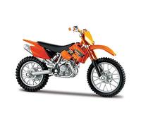 Maisto Motorbike KTM 525SX Motorbike - Escala 1:18 - Increíble Detalle de Die-Cast Replica Collectible Model Motorcycle