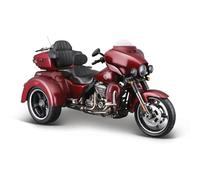 Harley Davidson CVO Tri Glide 2021 Burdeos Modelo Moto Escala 1/12 22cm MAISTO